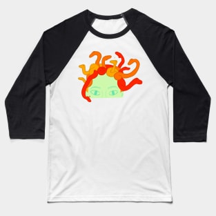 Medusa’s Snakes Baseball T-Shirt